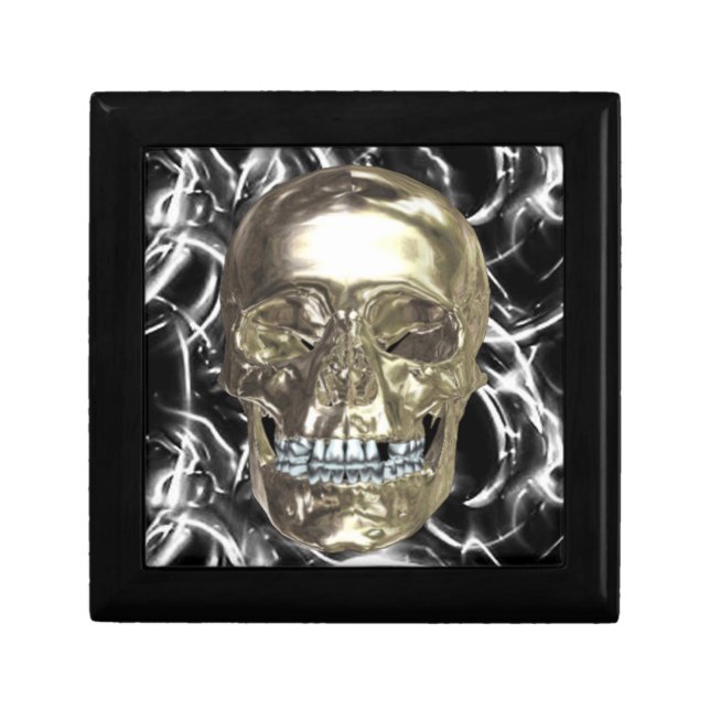 Electric Chrome Skull Gift Box (Front)