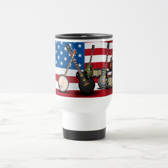 Electric Classic's - USA Travel Mug (Center)