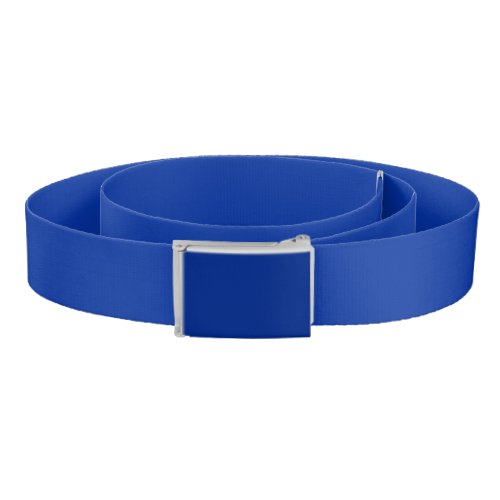 Electric Cobalt Solid Color  Classic Elegant Belt