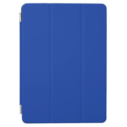 Electric Cobalt Solid Color  Classic Elegant iPad Air Cover