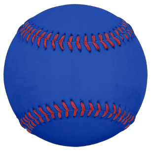 Electric Cobalt Solid Color Classic Elegant Softball