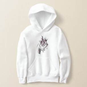 Electric Colorful Abstract Tribal Tattoo Art Hoodie