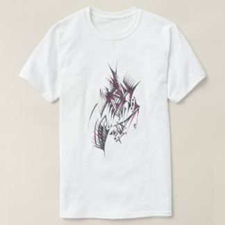 Electric Colorful Abstract Tribal Tattoo Art T-Shirt