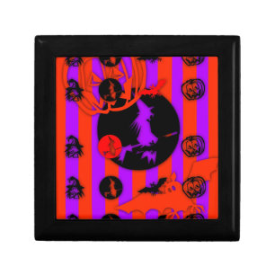Electric Colors Pop Halloween Jewelry Box