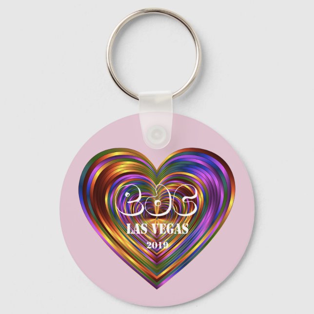 Electric Daisy Carnival - Las Vegas 2019 Keychain (Front)