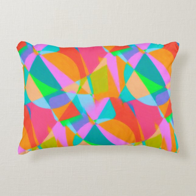 Electric Dragonfly Accent Pillow (Front)