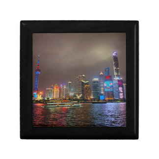 Electric Dreams - Futuristic Shanghai Skyline, A C Gift Box
