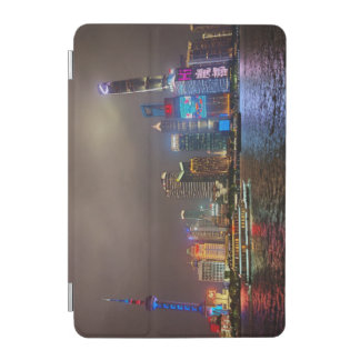 Electric Dreams - Futuristic Shanghai Skyline, A C iPad Mini Cover