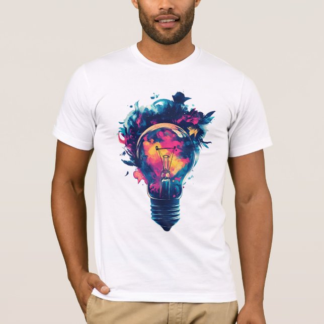 Electric Dreams: Ignite Your Mind T-Shirt (Front)