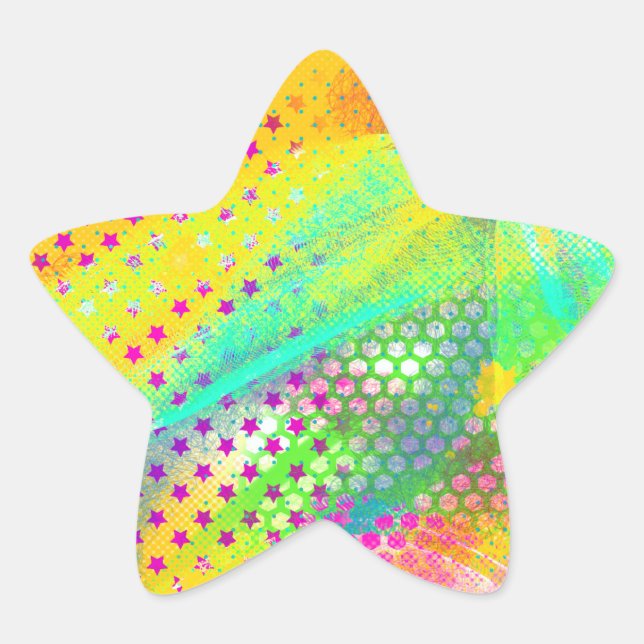 Electric Dreams Star Sticker (Front)