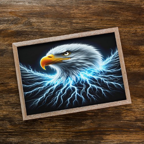 Electric Eagle Poster