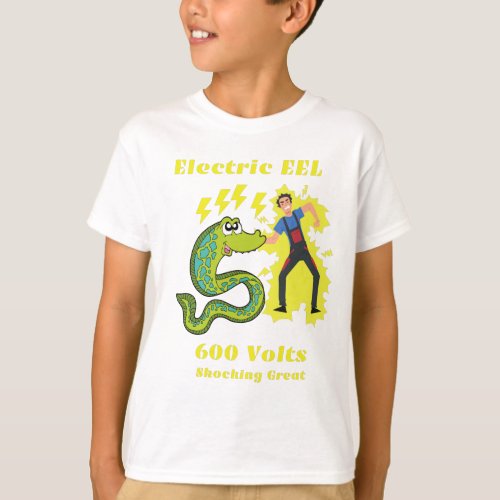 Electric EEL 600 Volts Shocking Great T_Shirt