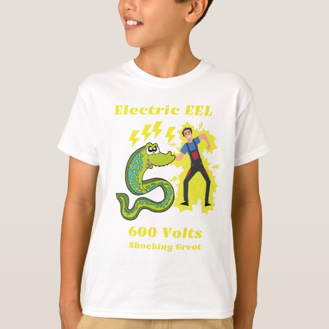 Electric EEL 600 Volts Shocking Great T-Shirt (Front)