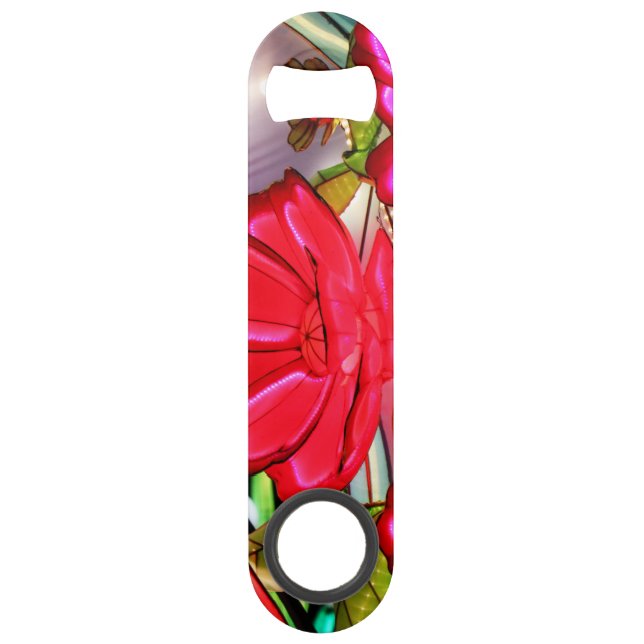 Electric Elegance in Rose  Bar Key (Front)