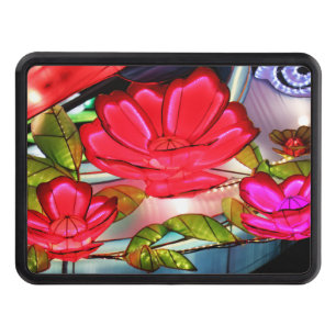 Electric Elegance in Rose Hitch Cover