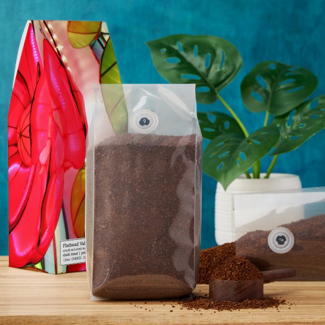 Electric Elegance in Rose  Roasted Coffee (Ground)
