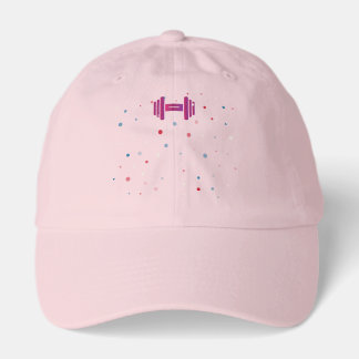 Electric Energy Gym Workout Set/Pink Fitness Hat