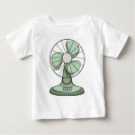 Electric Fan Baby T-shirt at Zazzle