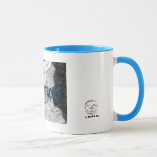 Electric Fan Kitty Attack Non-Lawn Mower Mug