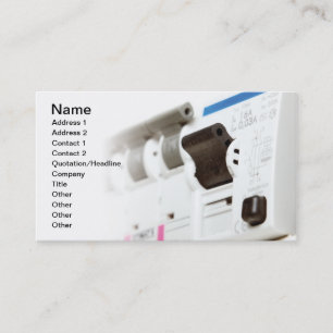 Electric fuses business card