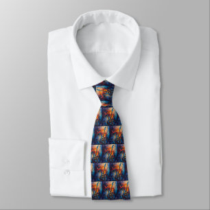 Electric Guitar Art Neck Tie