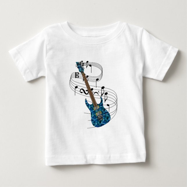 Electric Guitar Baby T-Shirt (Front)