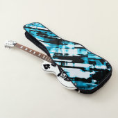 Electric Guitar Bag Hot Blue Black digitalart G253 (3/4)