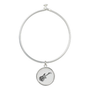 Electric Guitar Bangle Bracelet