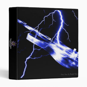 ELECTRIC GUITAR blue binder