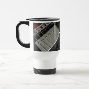 Electric Guitar Bridge, Strings Travel Mug