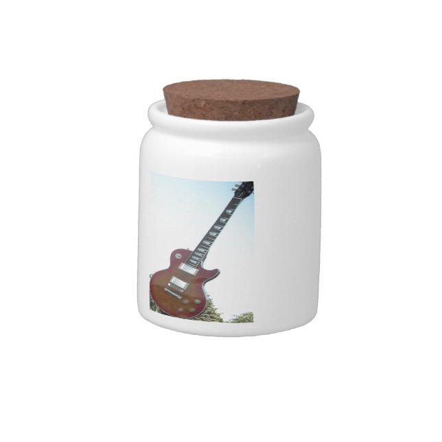 Electric Guitar Candy Jar (Left)