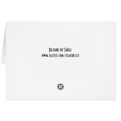 Electric Guitar Cards (Back Horizontal)