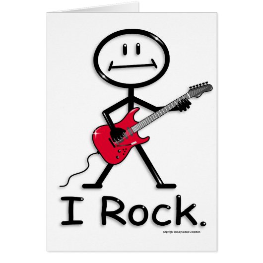 Electric Guitar Cards (Front)