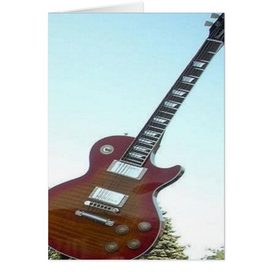 Electric Guitar Cards (Front)