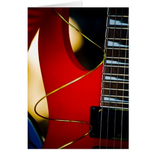 Electric Guitar Cards (Front)