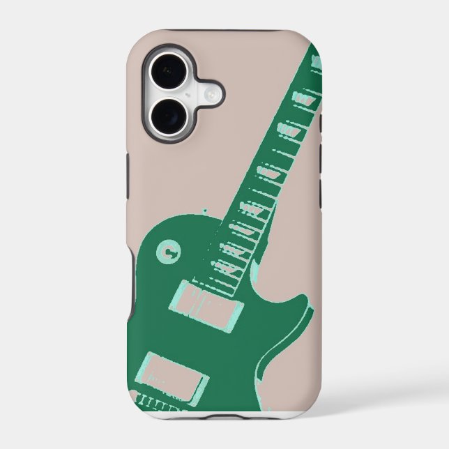 Electric Guitar Case-Mate iPhone Case (Back)