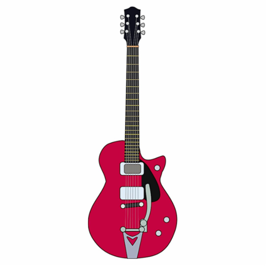 Electric Guitar Cutout Zazzle