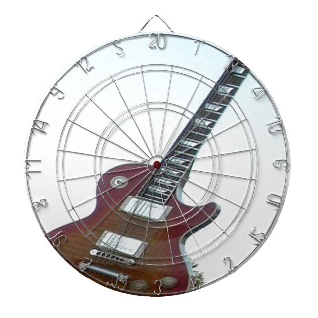 Electric Guitar Dartboard (Front)