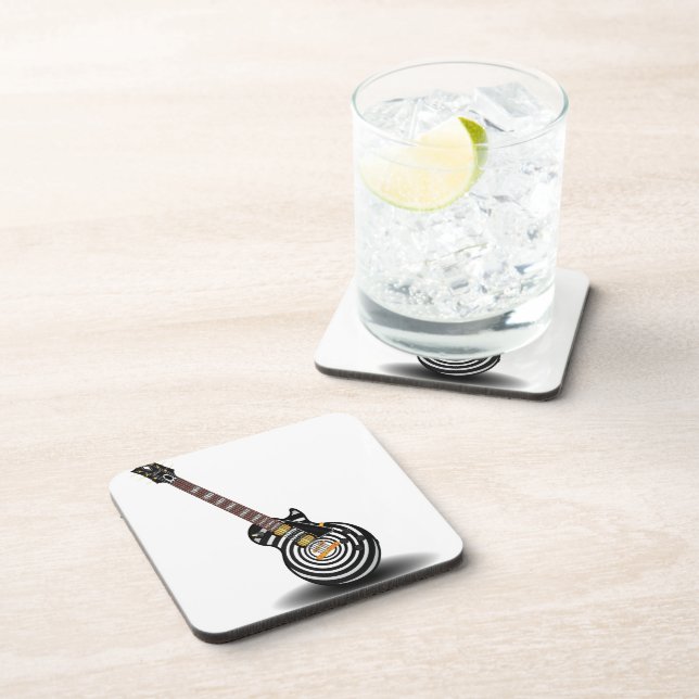 Electric Guitar Drink Coaster (Right Side)
