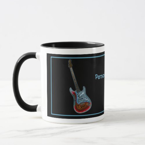 Electric Guitar Fantasy to Personalize Mug