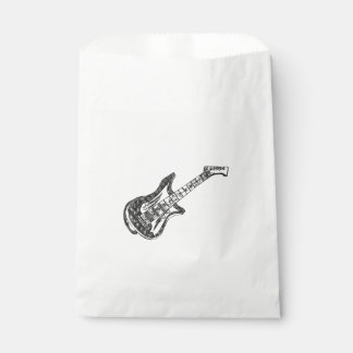 Electric Guitar Favor Bag