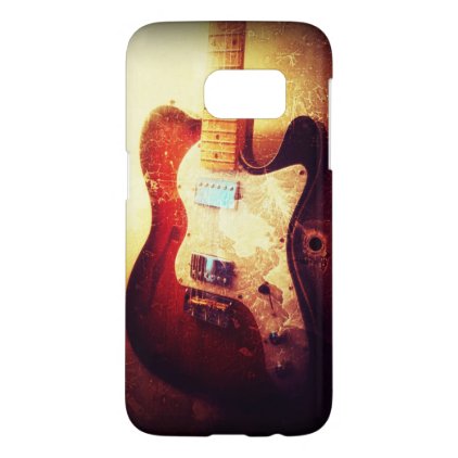 Electric guitar funky rock music phone case