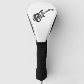 Electric Guitar Golf Head Cover by LwoodMusic at Zazzle