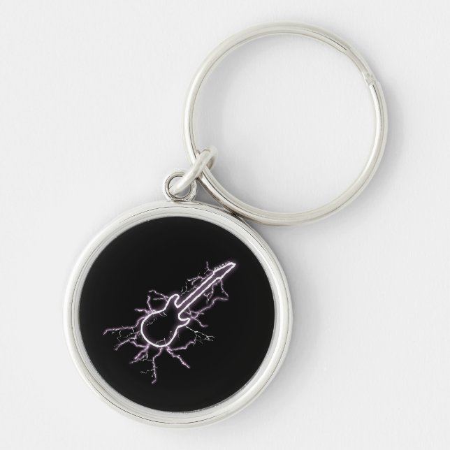 Electric Guitar Keychain (Front)