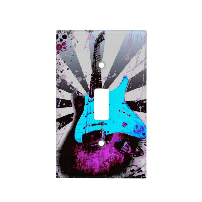 Electric Guitar Light Switch Cover (Front)