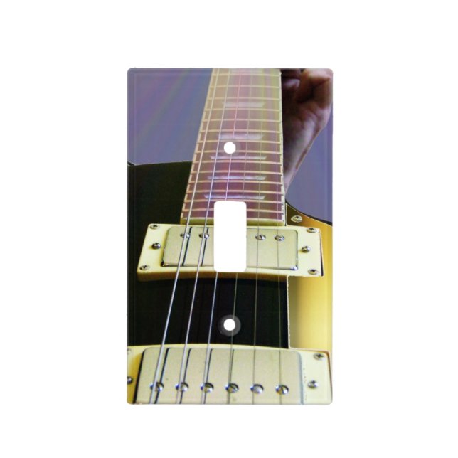 Electric Guitar Lightswitch Cover (Front)