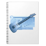 electric guitar metal blue.png notebook