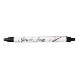 Electric Guitar Musician Custom Wedding Favor Gift Pen