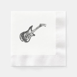 Electric Guitar Napkins