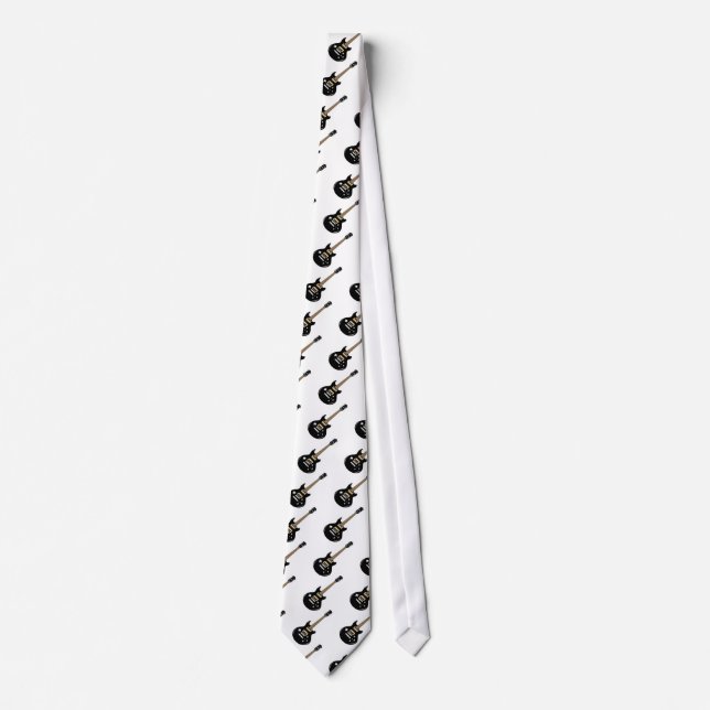 Electric Guitar Neck Tie (Front)